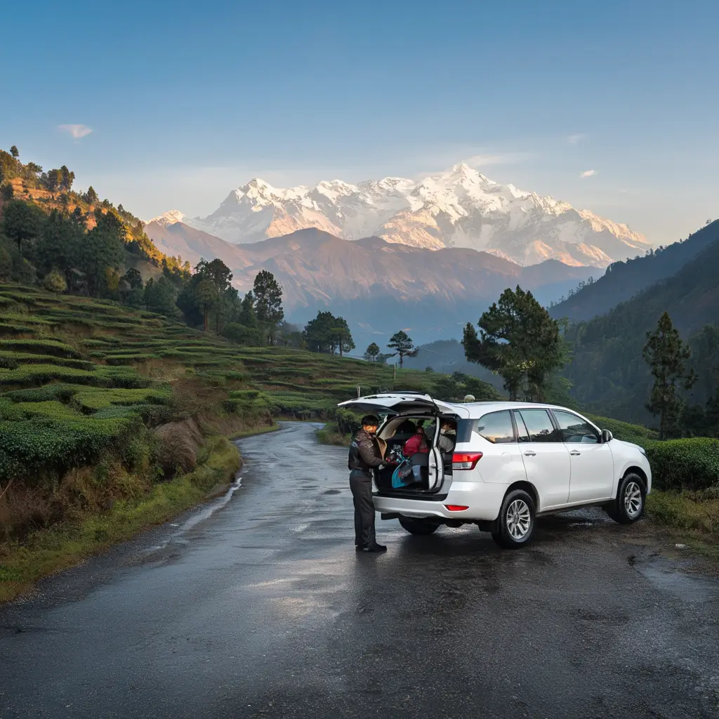 Reliable private taxi in Sikkim for Gangtok, Pelling, Darjeeling, Lachung, and Lachen travel routes with experienced local drivers.